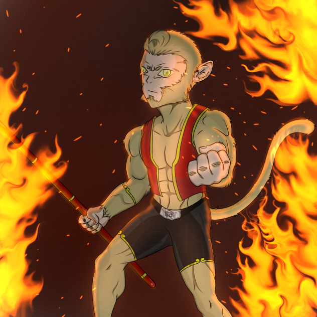 Wukong (as a teen )