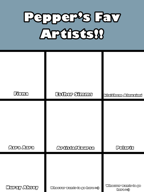 My Fav Artists