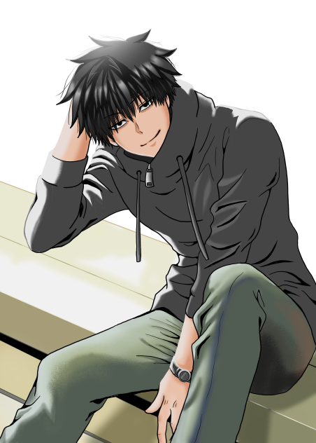 【桃源暗鬼】書き初め載せ忘れ。【桃角桜介】