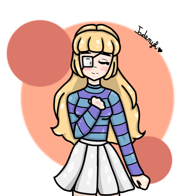 Art trade with Mikaela Mitchell