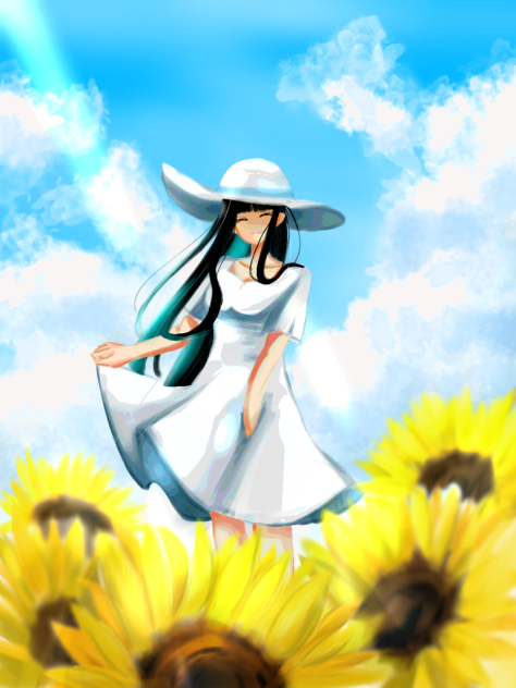 ひまわり畑