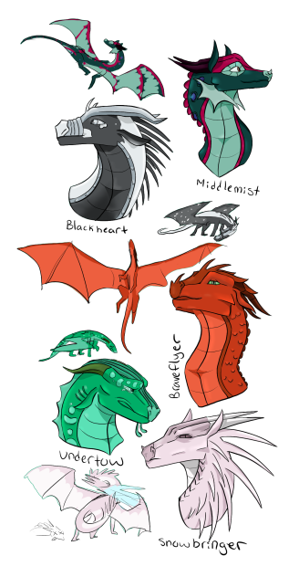 Dragonbite Viper characters