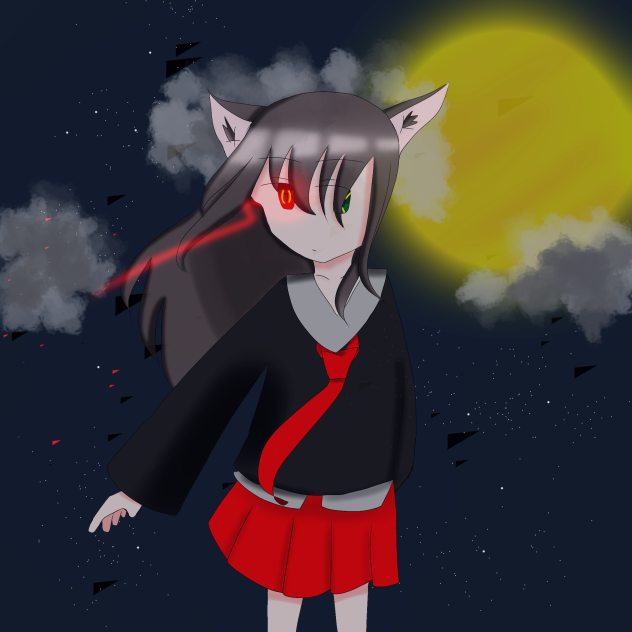 月の光