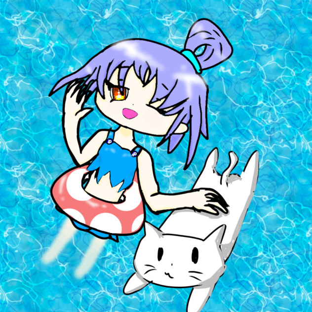プールは楽しいな　リメイク