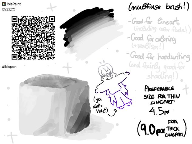 Brush QR Code