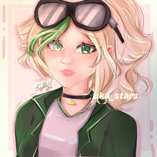 Girl with glasses