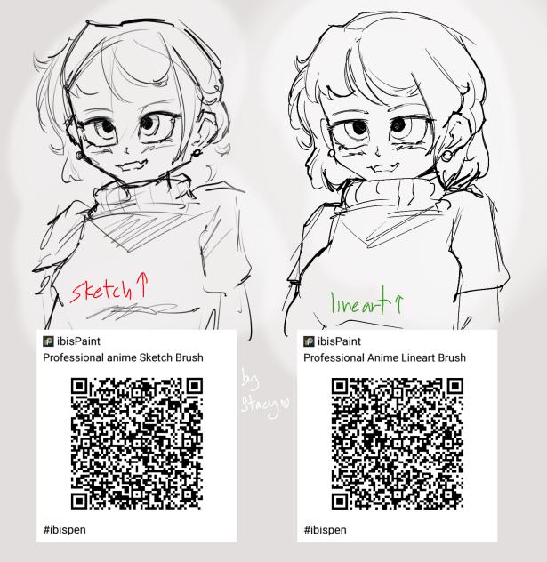 professional anime lineart version 1 - ibisPaint