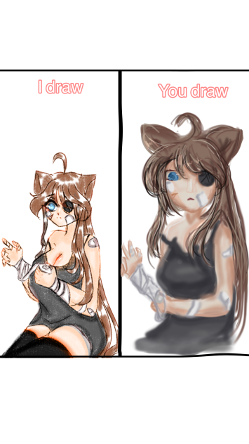 I Draw You Draw With Scar