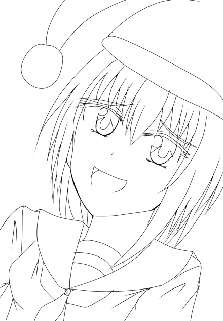 線画７