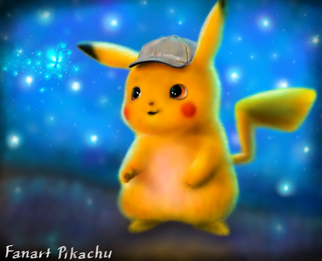 Pokémon detective pikachu (fan art)