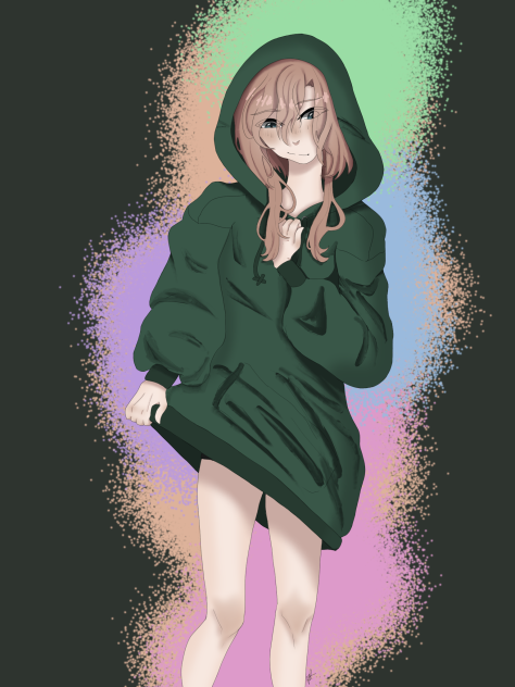 Oversized hoodie