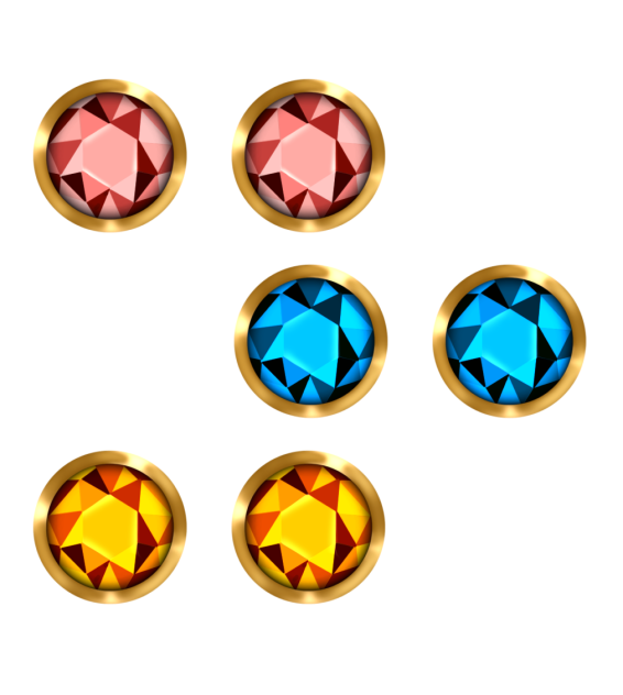 宝石ピアス