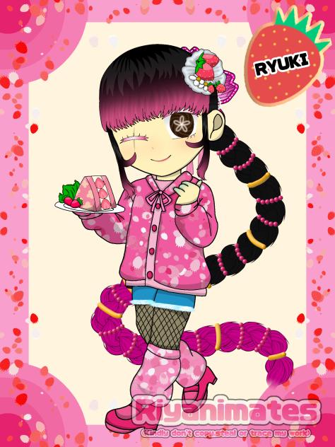 Ryuki Strawberry Festival Official Art