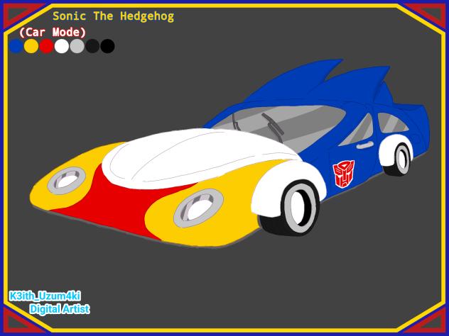 Sonic The Hedgehog x Transformers;