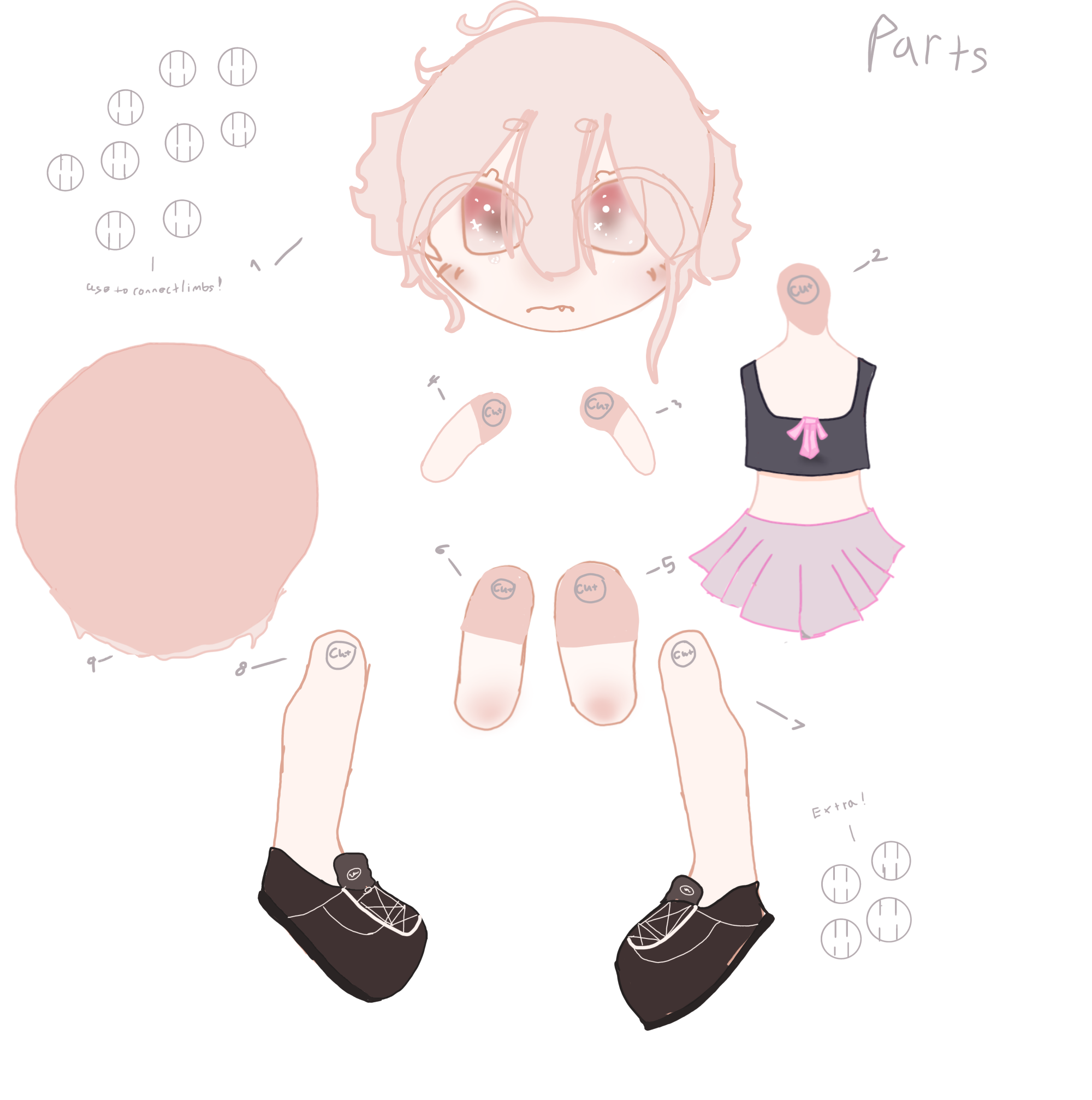 Free paper doll!! - ibisPaint