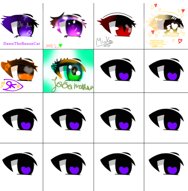 collab gacha eyes