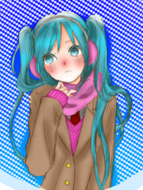 ミクと冬