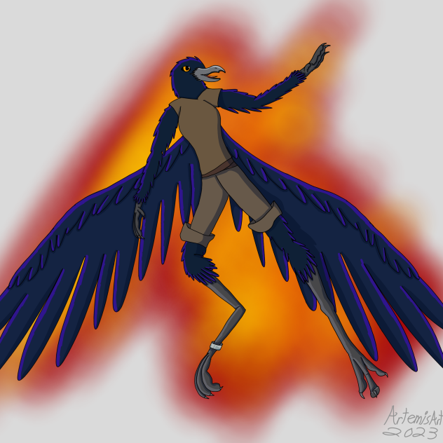 Cinder the Raven