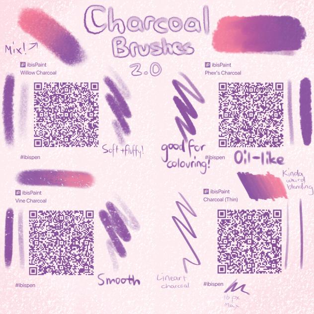 Charcoal Brushes 2.0