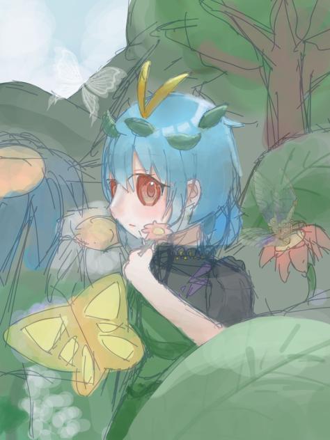 厚塗り落書き
