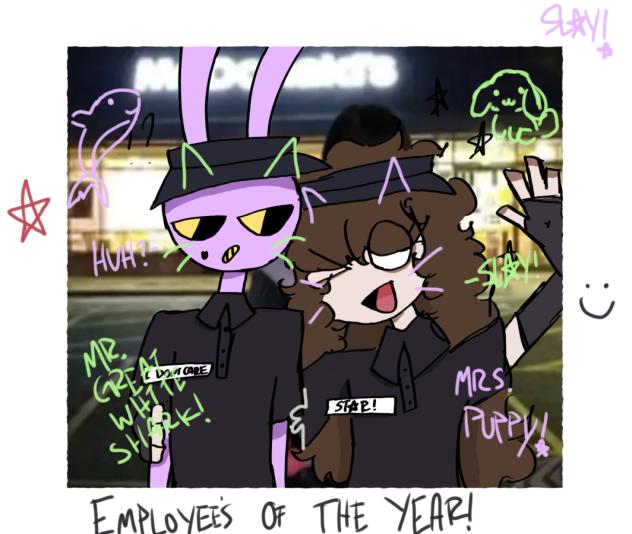 Employees of the year is……..