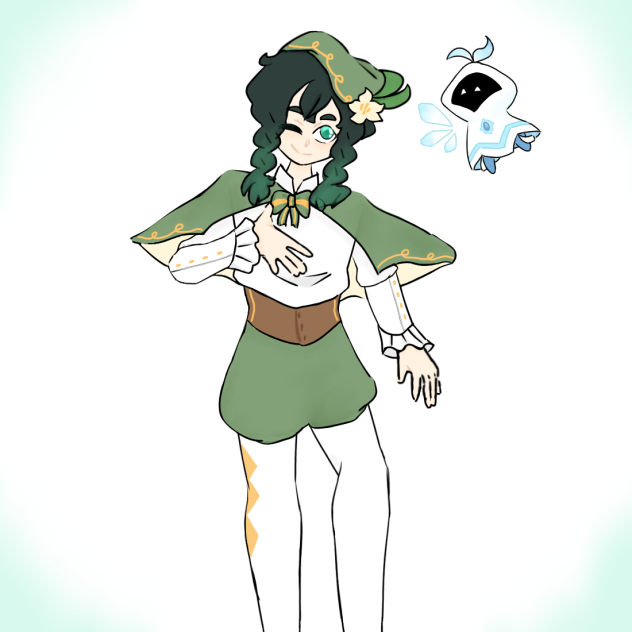 Venti - Genshin Impact Fanart