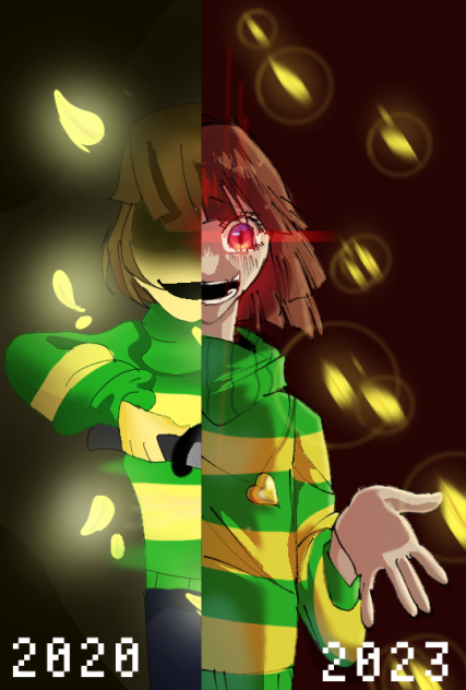 2020 vs 2023 comparison - Chara
