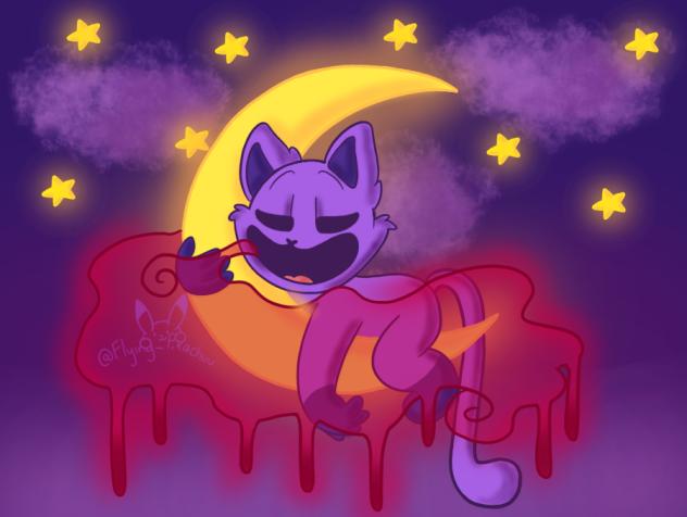 Catnap on the Moon 🌙