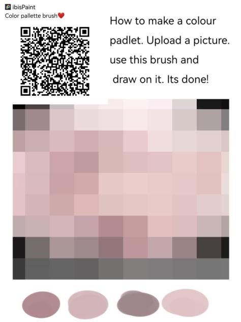 colour padlette brush