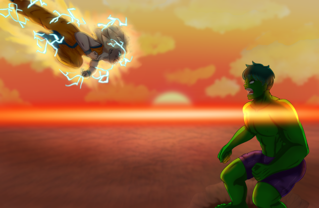 THE Fight - ibisPaint