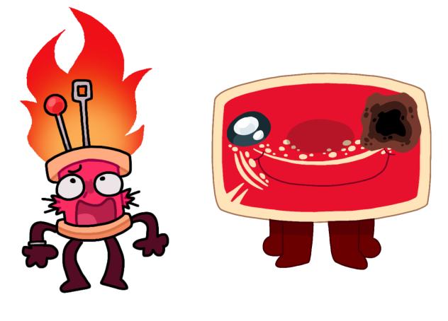 some silly objectified doodles