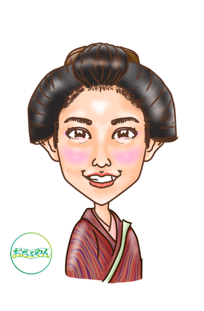 似顔絵 杉咲花 おちょやん