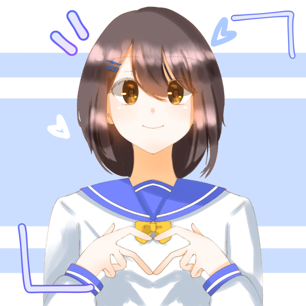 wataameちゃんの線画塗ったよ！