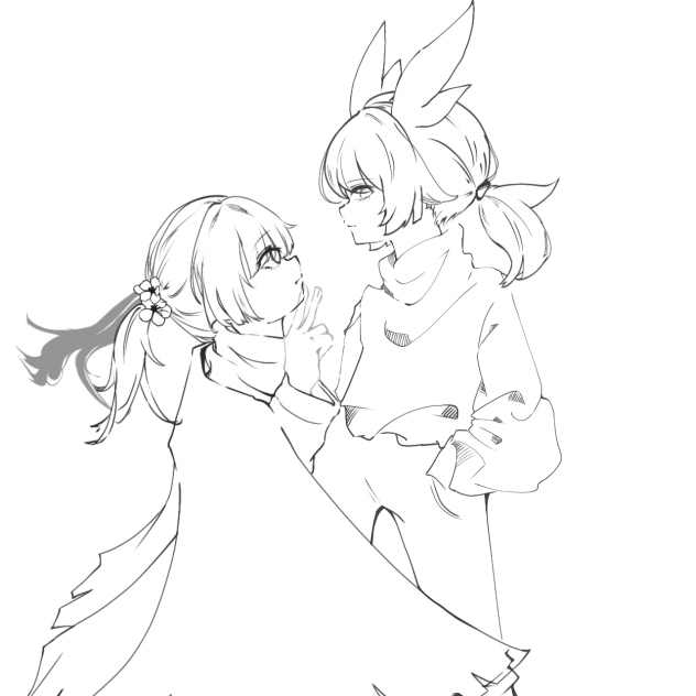 線画綺麗にしたんぜよ