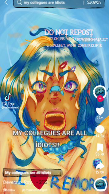 shark marine biologist ranting on tiktok