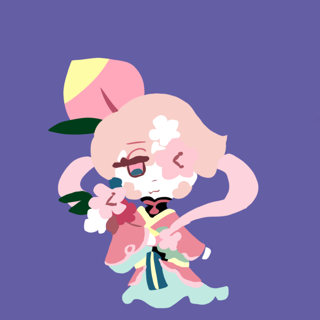 peach blossom but I used lasso only