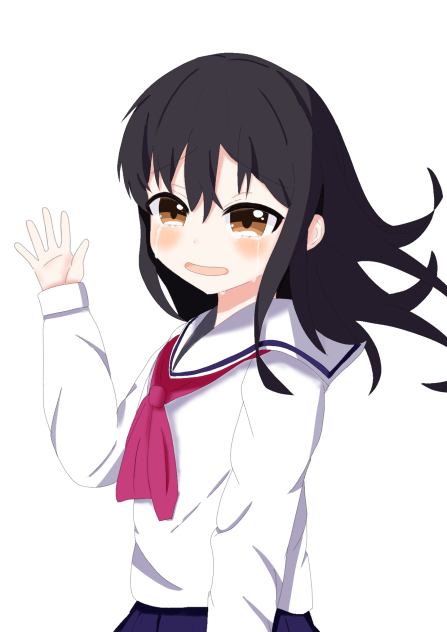 泣き顔イラスト