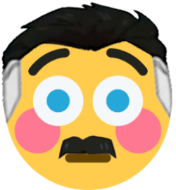 Omni-Man Flushed (emoji color)