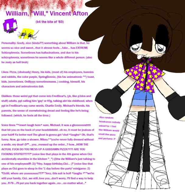 🍕William ref sheet📼