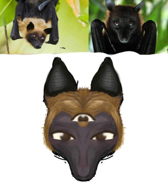 Bat Therian Mask Design