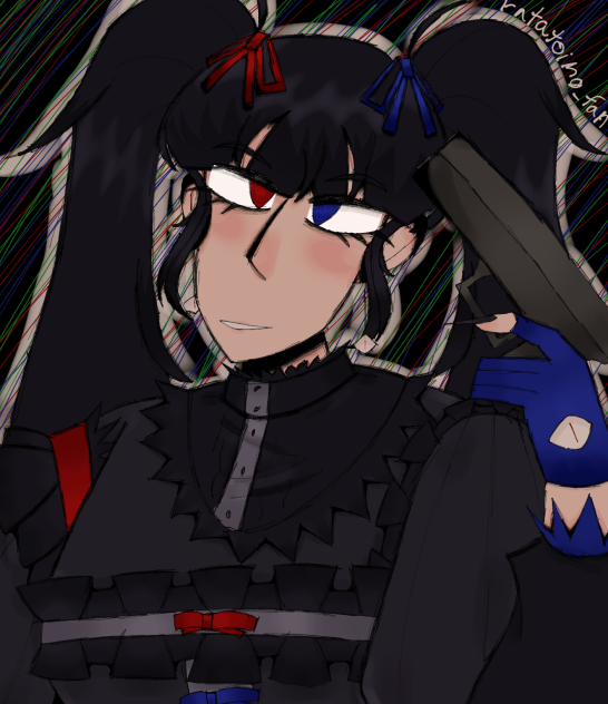 i changed her color palette