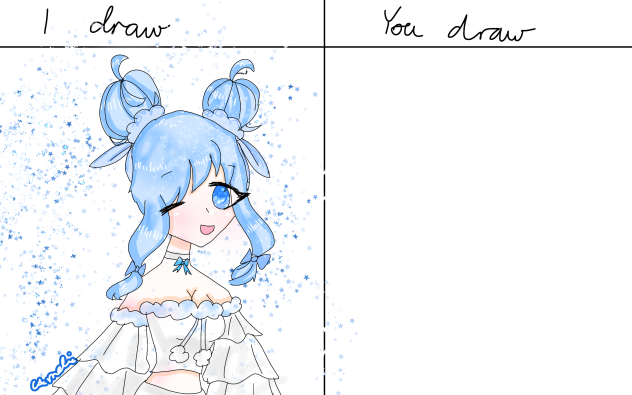 I draw You draw