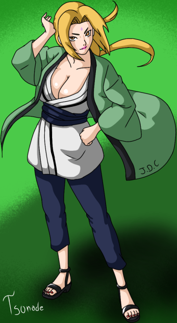 Lady Tsunade color