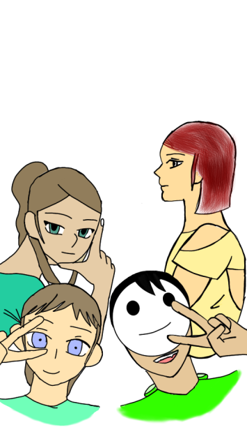 A friend group - ibisPaint
