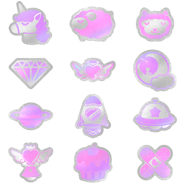 ゆめかわステッカー