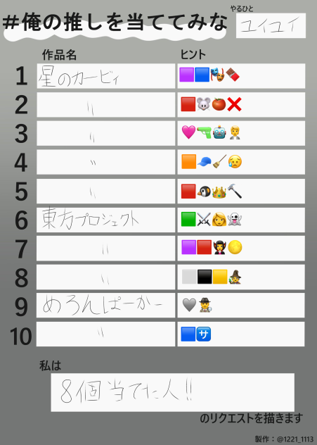 ついにやりました