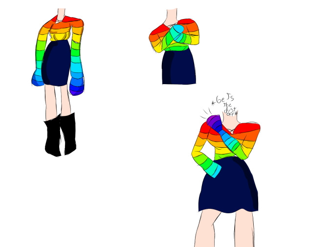 my new OC clothes