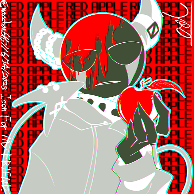 RED APPLE🍎 (Icon) Ver.2