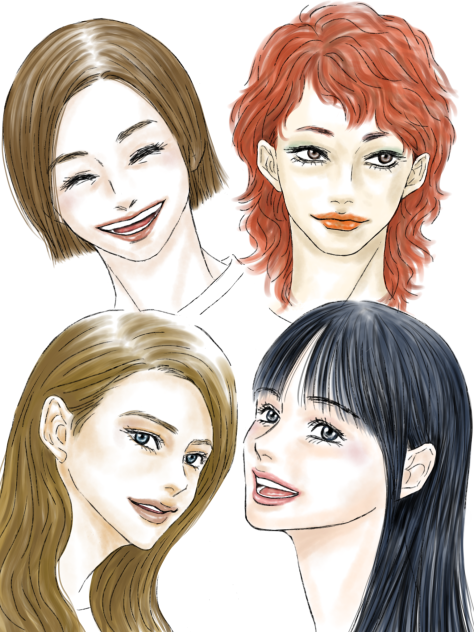 笑　脳内イメージイラスト2