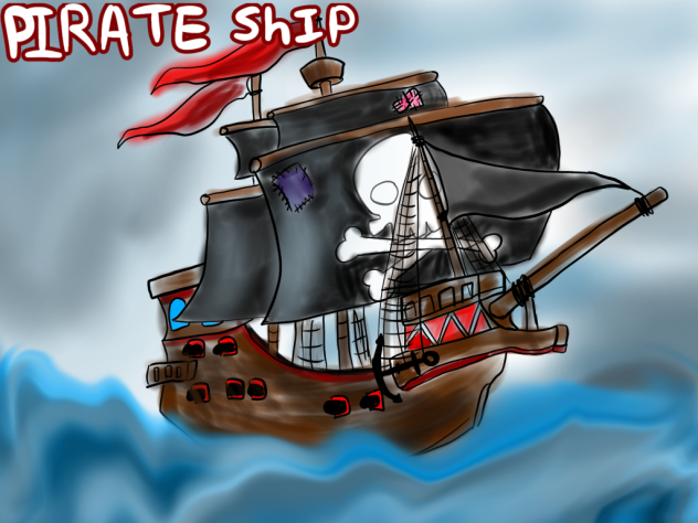 해적선 나 요즘 왜 이런걸 그릴까